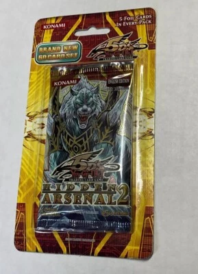 Yu-Gi-Oh! Hidden Arsenal 2 Booster Pack Rare Unopened 1 St Edition English - Image 1 of 4