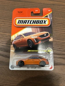2025 MATCHBOX 2021 CADILLAC CT5-V - SUPER CHASE ORANGE 4/4 - WE DONATE! - Picture 1 of 6