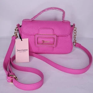 Bolso Bandolera Juicy Couture Rosa Hecho Te Ver Nuevo Con Etiquetas - Imagen 1 de 8