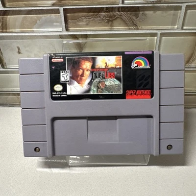 True Lies SNES (Super Nintendo Entertainment System, 1995) AUTHENTIC TESTED - Image 1 of 4