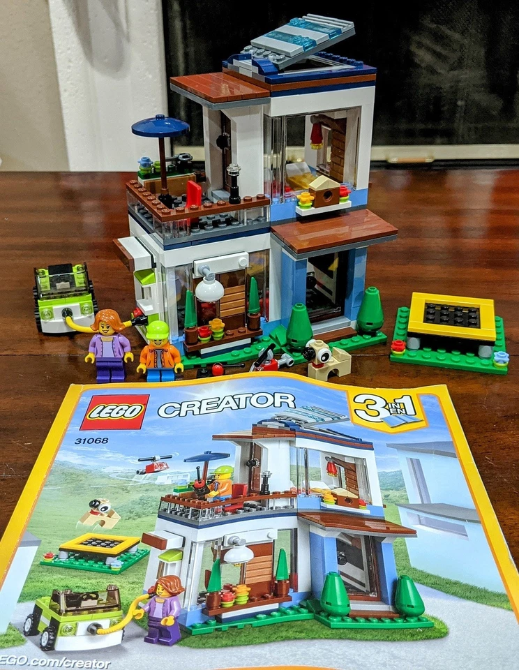 LEGO Creator - Casa Moderna Modular (31068), completa con instrucciones Foto 1 de 1