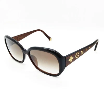 NO TARIFF Louis Vuitton Sunglasses Z0459E Women's Browns 2881603 - Image 1 of 4
