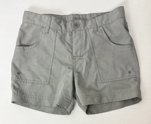 The North Face Shorts Girls S (7/8) Gray 100% Polyester Camp Hiking - Picture 1 of 5