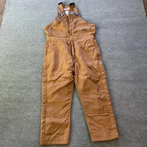 Berne FR Overalls Mens 2XL Brown Flame Resistant Insulated Bib Workwear HRC 3 - Picture 1 of 16