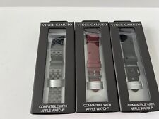VINCE CAMUTO prospect place collection mens apple watch band set new 42/44/45 mm