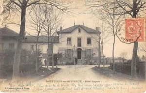 CPA 01 SAINT JULIEN SUR REYSSOUZE HOTEL DOGNON (back undivided) - Picture 1 of 1