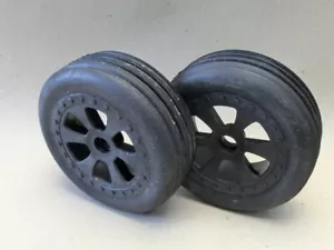 Komplettrad Satz 2 Stück 85 x 30 Reifen RC Car Monster Truck Rock Crawler Buggy - Bild 1 von 10