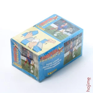 1997 European Football Star Sticker Sealed Box (100 Packets) *Bad Condition Box* - Picture 1 of 10