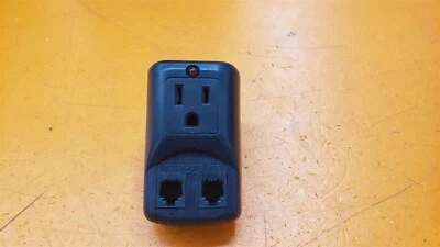 ⭐️⭐️⭐️⭐️⭐️ Surge Suppressor AB-2RJS 125V 15A 1875W Black - Image 1 of 3