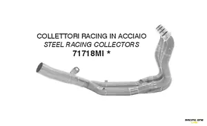 FRECCIA COLLETTORE COLLETTORE ACCIAIO INOX PER BMW S 1000 RR /M 1000 RR 19-24 - Foto 1 di 3
