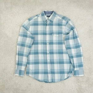 Gap Shirt Mens Small Check Plaid Long Sleeve Smart Casual Barn Chore Farm - Imagen 1 de 9