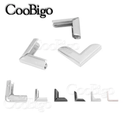 Álbumes de recortes de esquina de cuaderno de metal protectores carpeta menú decorativo Foto 1 de 2