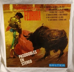 Orquesta Florida / Pasodobles En Stereo VINYL LP (VG tested) Spanish Press - Picture 1 of 6