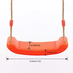 Heavy Duty Swing Seat Swing Set Accessories Replacement For kids Adult 264lb - Picture 1 of 9