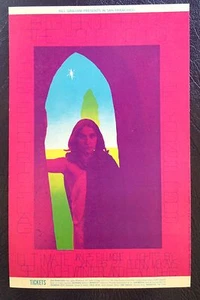 Big Brother Holding Co 1968 Fillmore postal manual bandera eléctrica Youngbloods - Imagen 1 de 3