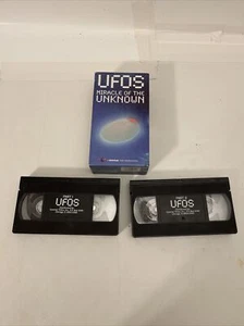 UFOS: MIRACLE OF THE UNKNOWN-2 VHS Box Set, Questar Video 1994 - Picture 1 of 7