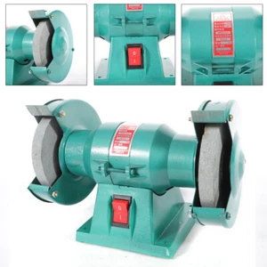 Levigatrice doppia professionale 250W 2800rpm mini mola levigatrice mulino Ø125mm - Foto 1 di 12
