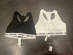 Neu im Karton Philipp Plein Couture schwarz Sport-BH Paar Gr. XL - Bild 1 von 3