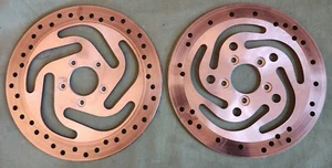Harley-Davidson M8 Softail Streetbob 18-24 Front & Rear Brake Rotors - Picture 1 of 3