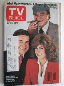 TV GUIDE 1981 May 16-22 Stefanie Powers Hart To Hart Wagner vintage magazine (3C - Picture 1 of 10