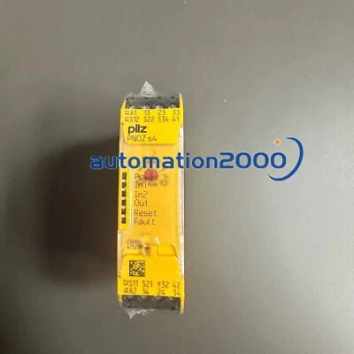 1pcs New PILZ 751104 Safety Relay PNOZ s4 C 24VDC 3 n/o 1 n/c - Image 1 of 2