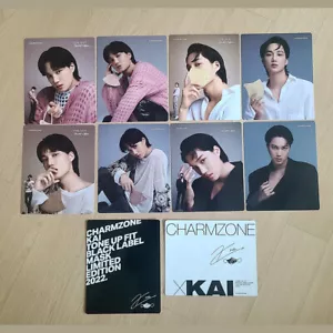 EXO KAI x CHARMZONE set cartoline ufficiali - Foto 1 di 10