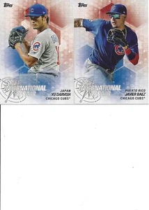 2018 TOPPS Update An International Affair Yu Darvish Chicago Cubs IA-25 - Picture 1 of 1