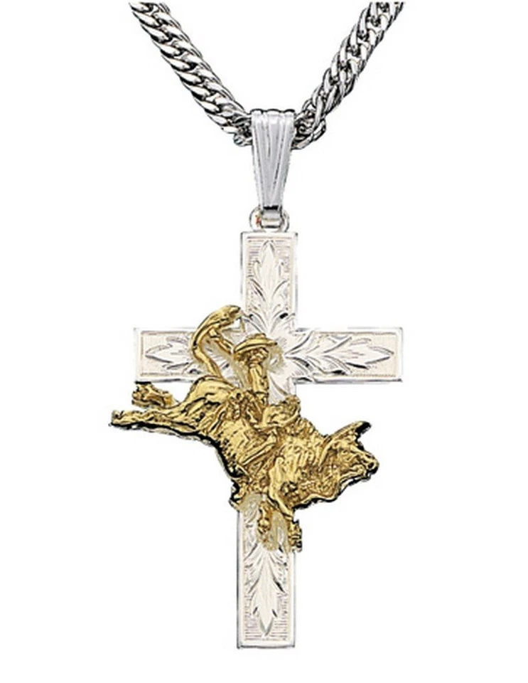 Collar Cruz Montana Silversmiths Bull Rider Foto 1 de 1