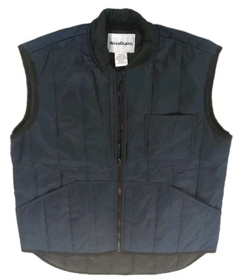 Men's Vest, Navy w/Black trim - Image 1 of 4