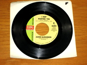PROMO POP 45 RPM - JACKIE DeSHANNON - IMPERIAL 66281 - "I KEEP WANTING YOU" - Picture 1 of 2