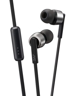 JVC HA-FX51M-B Wired In-Ear Headphones with Remote, Microphone & carrying pouch  - Image 1 of 4