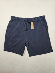 Outerknown Shorts Mens L California Series Climate Beneficial Navy Blue Cotton - Picture 1 of 9