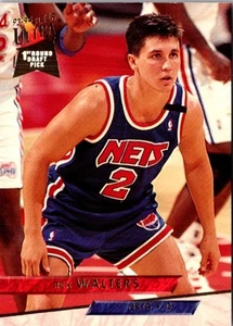 1993 Ultra Rex Walters #298 New Jersey Nets Basketball Card - Imagen 1 de 2