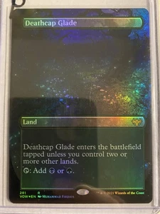 Deathcap Glade (Borderless) Innistrad: Crimson Vow Foil MTG 381 - Picture 1 of 3