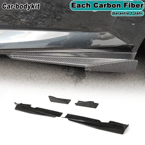 Carbon Seitenschweller Seite Splitter Spoiler für Audi TTRS/ TTS/ TT Sline 15-18 - Picture 1 of 13