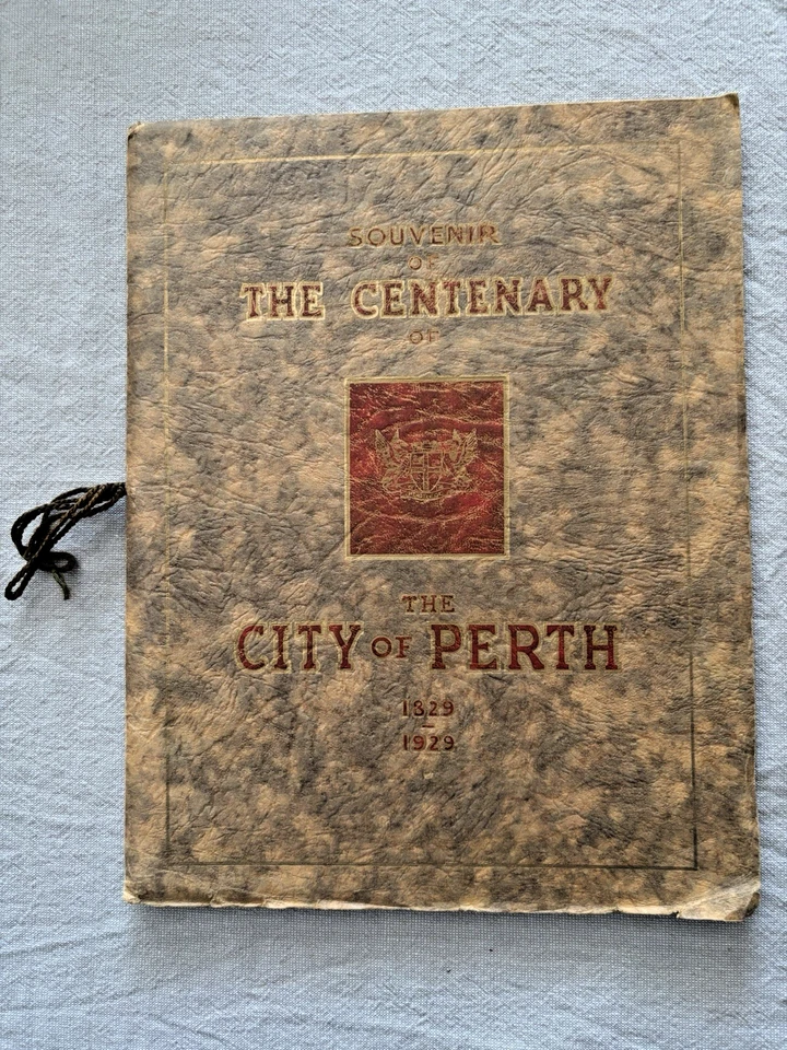 Souvenir of the Centenary of the Foundation of the City (Perth). 1829-1929 - image 1 of 4