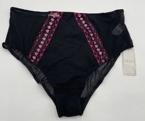 Elomi Matilda Full Brief Panty EL8906 Size XL Kiss Hearts Valentines NWT - Picture 1 of 6