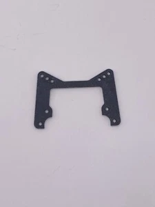 Trinity TK5012 Front Shock Tower Team Losi XXX BK1 Blue Sparkle Carbon Fiber - Picture 1 of 2