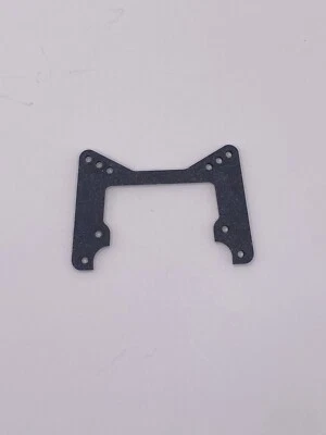 Trinity TK5012 Front Shock Tower Team Losi XXX BK1 Blue Sparkle Carbon Fiber - Image 1 of 2