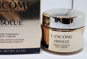 Lot 4 NIB Lancome Absolue Soft Cream with Grand Rose Extract 0.5oz/15ML =60ML - Picture 1 of 3