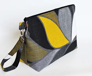 Projekttasche Gr.L, Handarbeitstasche, Große Reißverschluss-Tasche selbst genäht - Bild 1 von 7