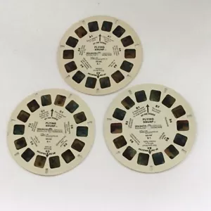 Vintage Three Flying Smurf Reels View Master Reels - Picture 1 of 1