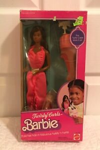 1982 Vintage Barbie African American TWIRLY CURLS Doll #5723 - NRFB - read info