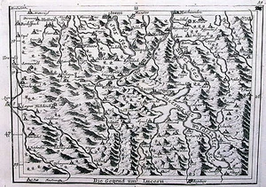 Antique map, Bodenehr, Die gegend um Lucern - Picture 1 of 1
