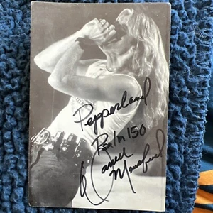 Darrell Mansfield Werbe signed Autogramm Postkarte - Bild 1 von 2