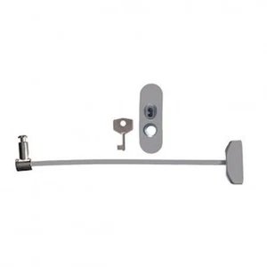 Key Lockable Window Restrictor Silver-Free Post-5221241040 - Picture 1 of 2