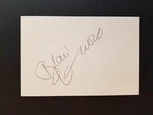 Scheda indice firmata Blair Underwood LA legge - Foto 1 di 1
