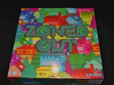 Grey Fox Games - ZONED OUT - City-Building Development Game - SEALED New - Image 1 of 2