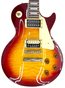 TOKAI Love Rock Model Les Paul Standard Guitar LS-105Q Sunburst Made in Japan - Picture 1 of 10