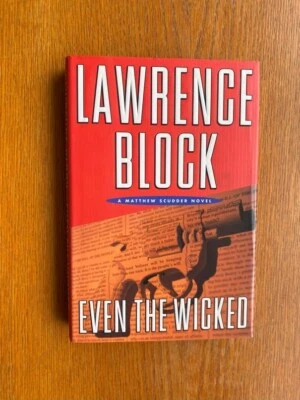 Lawrence Block Even the Wicked 1st US HC ed Fine / Fine Matthew Scudder - Image 1 of 3